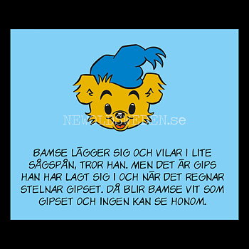 BAMSE FÖRSVINNER - BAMSE MINIBÖCKER - MB203