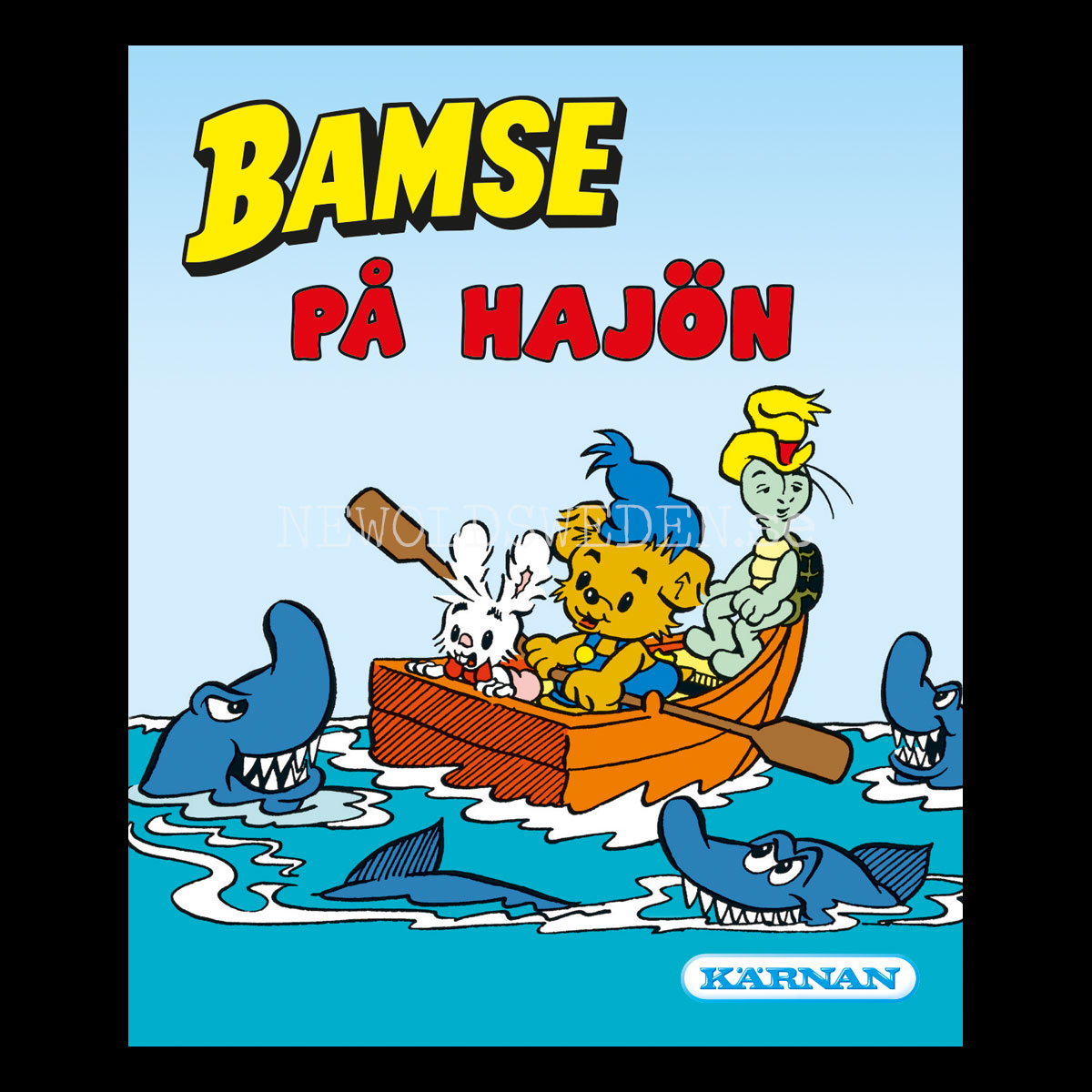 BAMSE PÅ HAJÖN - BAMSE MINIBÖCKER - MB202