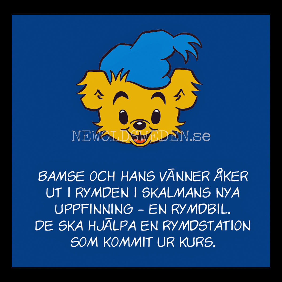 BAMSES RYMDFÄRD - BAMSE MINIBÖCKER - MB202 - 2