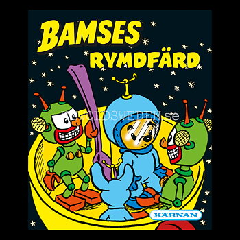 BAMSES RYMDFÄRD - BAMSE MINIBÖCKER - MB202