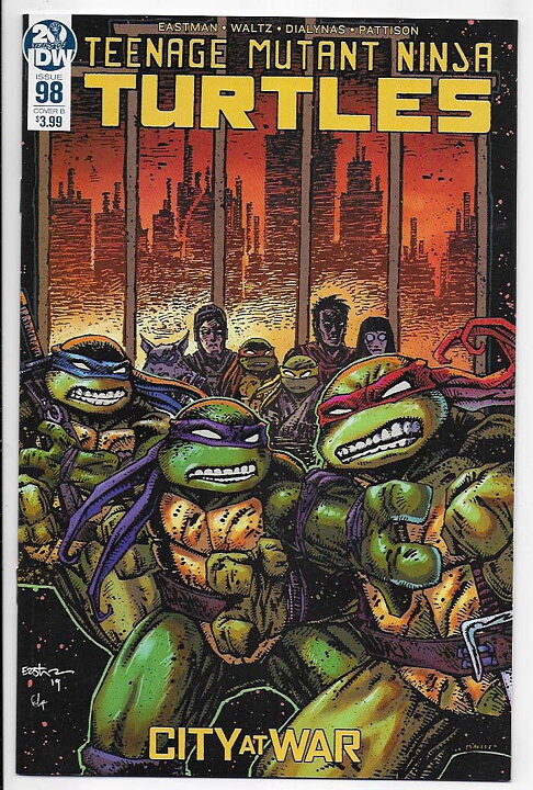 Teenage Mutant Ninja Turtles # 98 Cover B NM