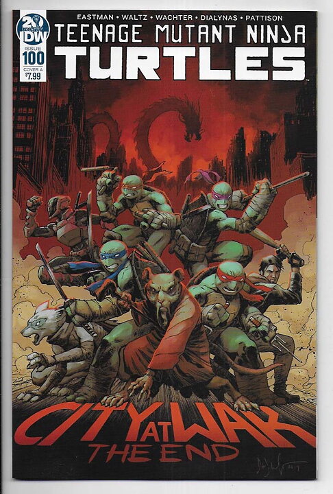 Teenage Mutant Ninja Turtles # 100 Cover A NM