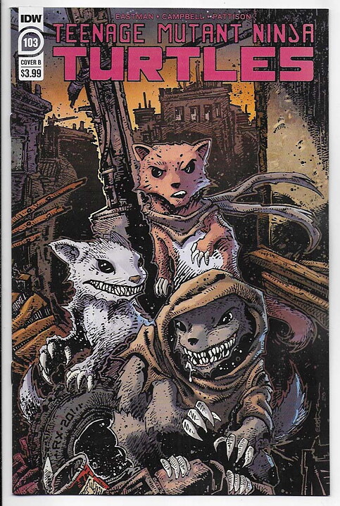 Teenage Mutant Ninja Turtles # 103 Cover B NM