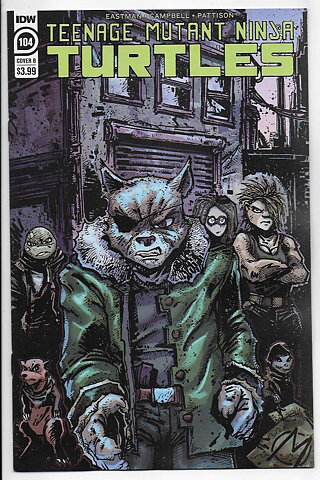 Teenage Mutant Ninja Turtles # 104 Cover B NM