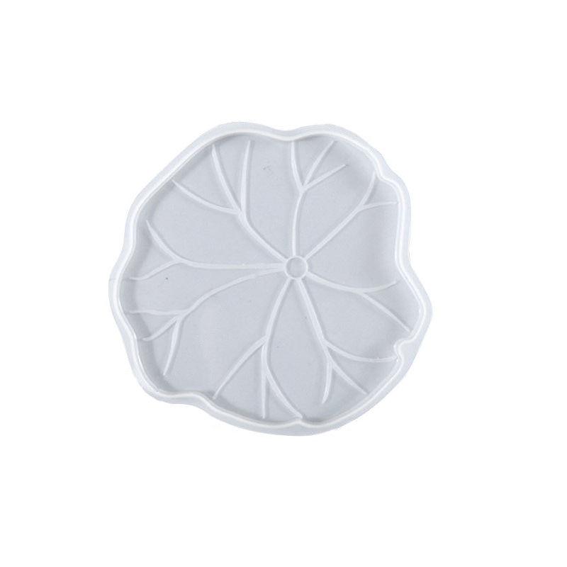 Gjutform  i silikon -  Fat / Underlägg Lotus blad