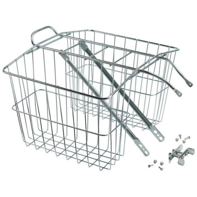 Wald 535 Rear Carrier Basket Plated