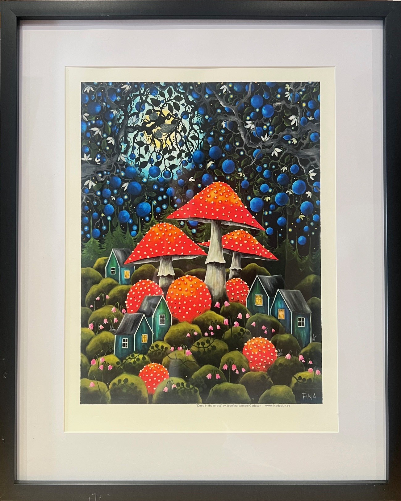  Deep in the forest - poster - 2