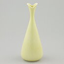 Gunnar Nylund (Paranta 1954) Yellow Vase with Wave Relief 17 cm