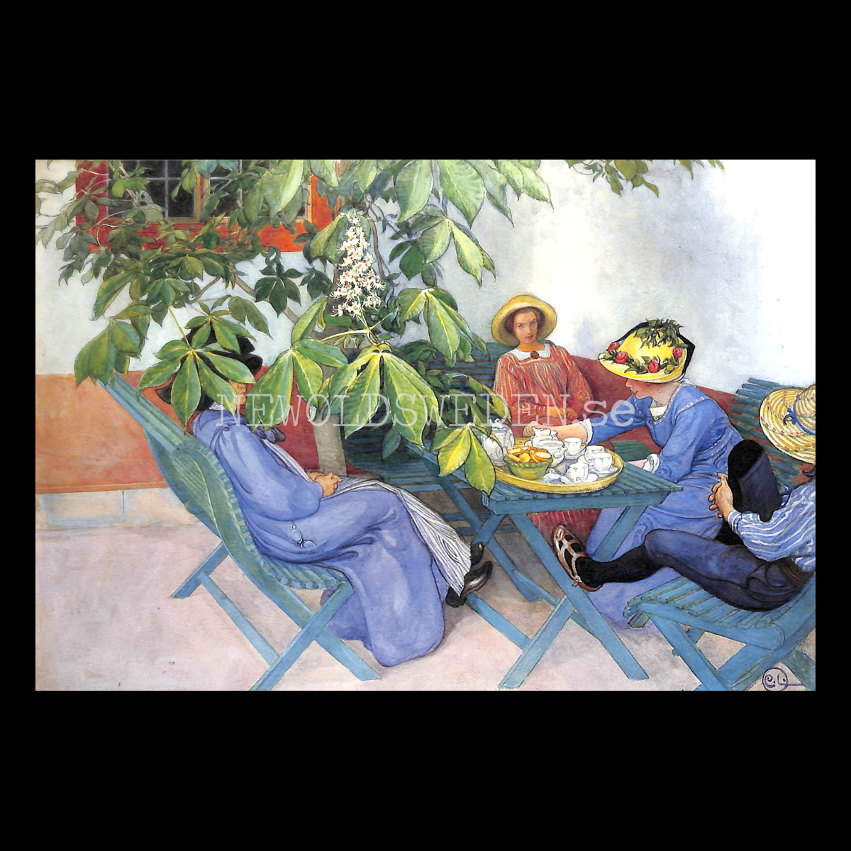 Carl Larsson 2017 - 230 x 310 mm - Väggkalender - 8