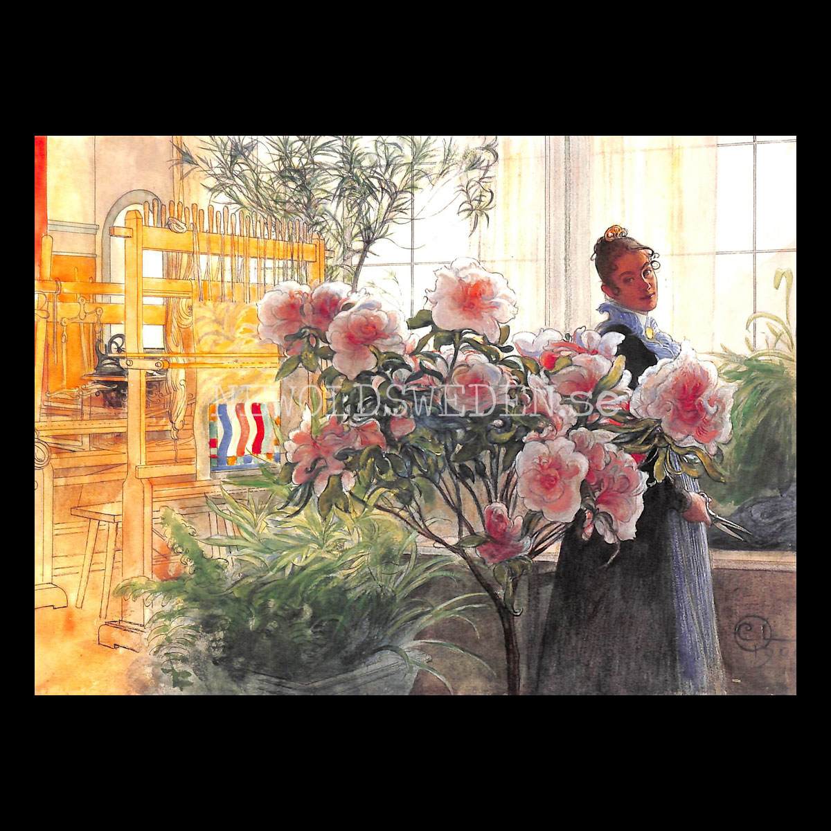 Carl Larsson 2017 - 230 x 310 mm - Väggkalender - 15