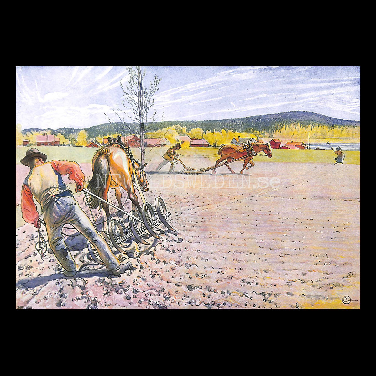 Carl Larsson 2017 - 230 x 310 mm - Väggkalender - 6