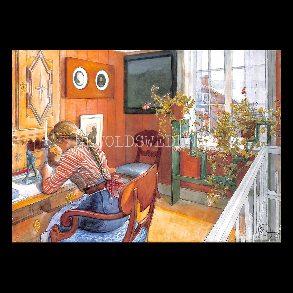 Carl Larsson 2017 - 230 x 310 mm - Väggkalender - 4