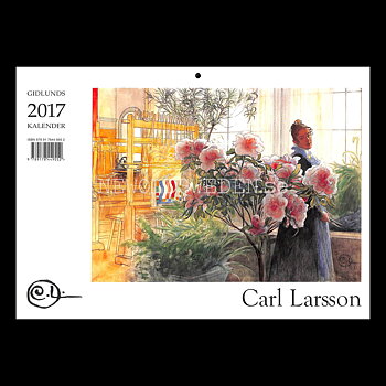 Carl Larsson 2017 - 230 x 310 mm - Väggkalender