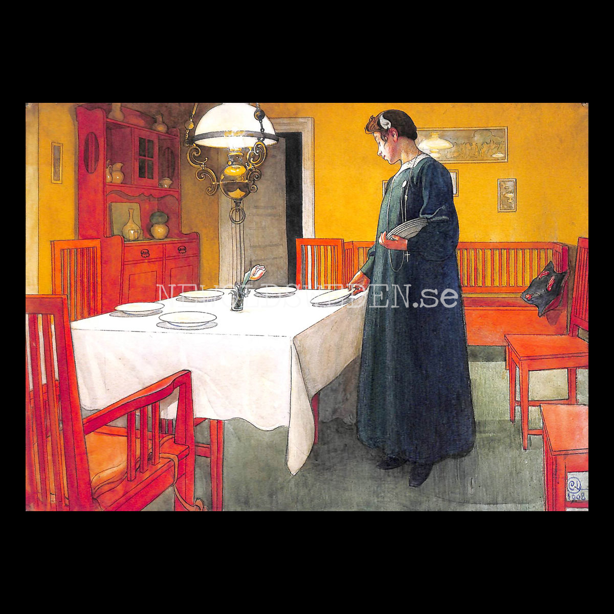 Carl Larsson 2017 - 230 x 310 mm - Väggkalender - 13