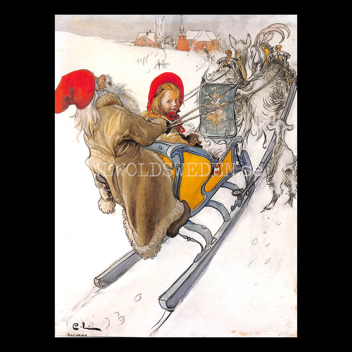Carl Larsson 2017 - 230 x 310 mm - Väggkalender - 14