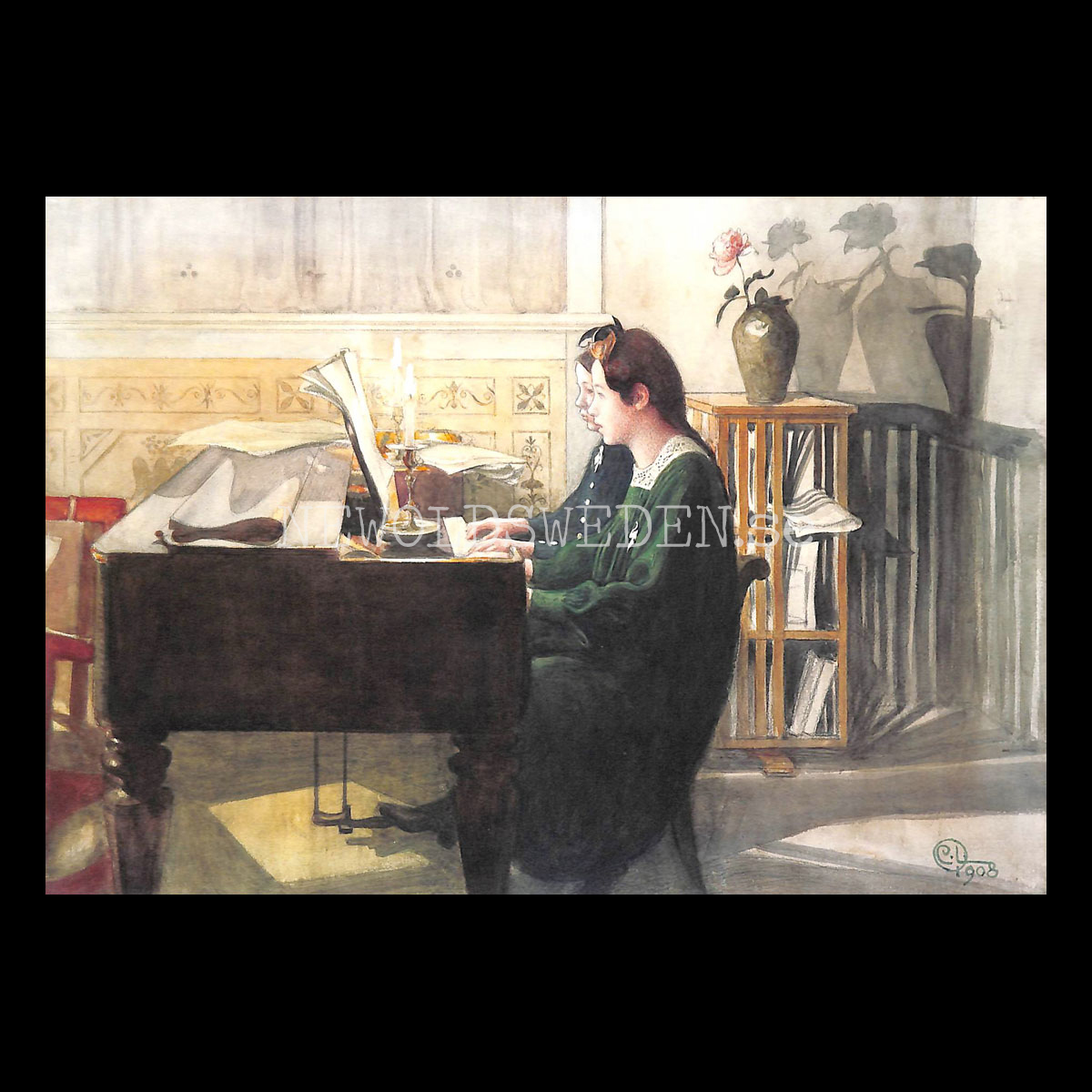 Carl Larsson 2017 - 230 x 310 mm - Väggkalender - 7