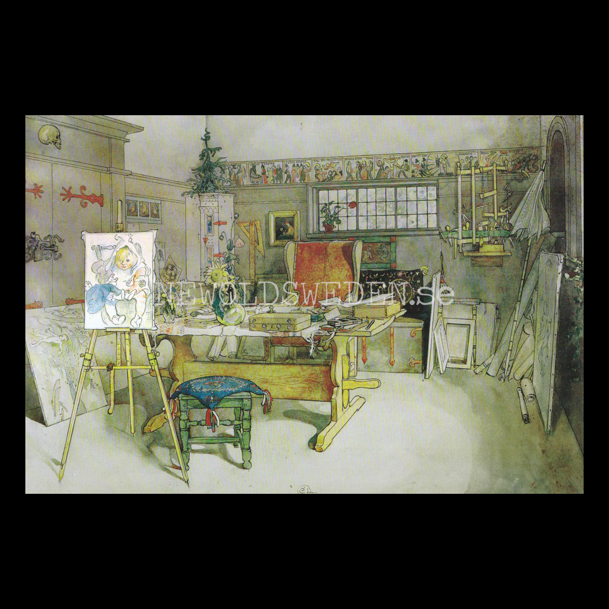 Carl Larsson 2020 - 230 x 310 mm - Väggkalender - 13