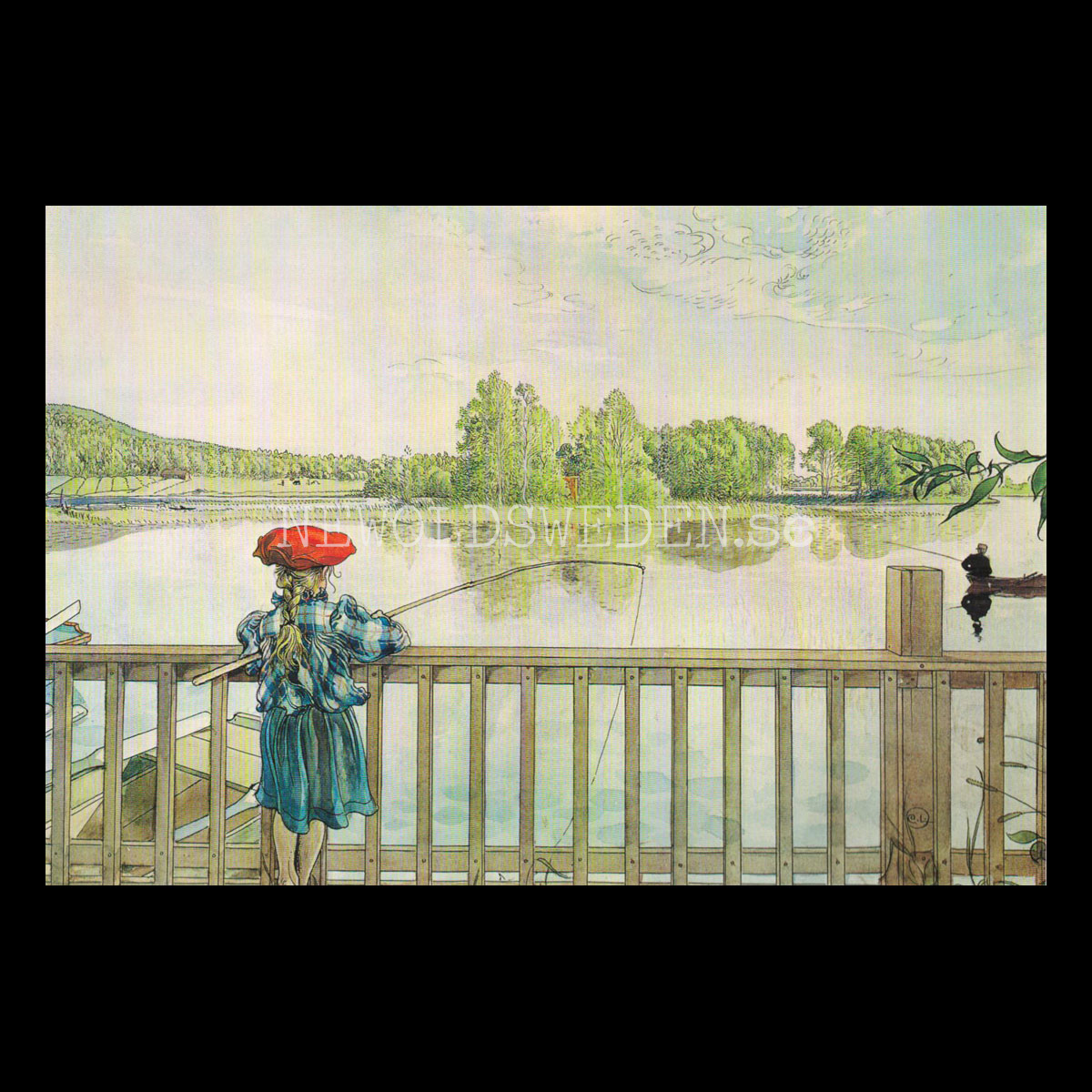 Carl Larsson 2020 - 230 x 310 mm - Väggkalender - 12