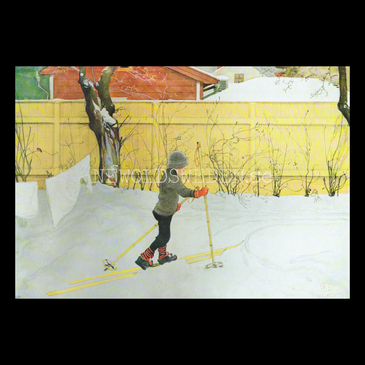 Carl Larsson 2020 - 230 x 310 mm - Väggkalender - 5