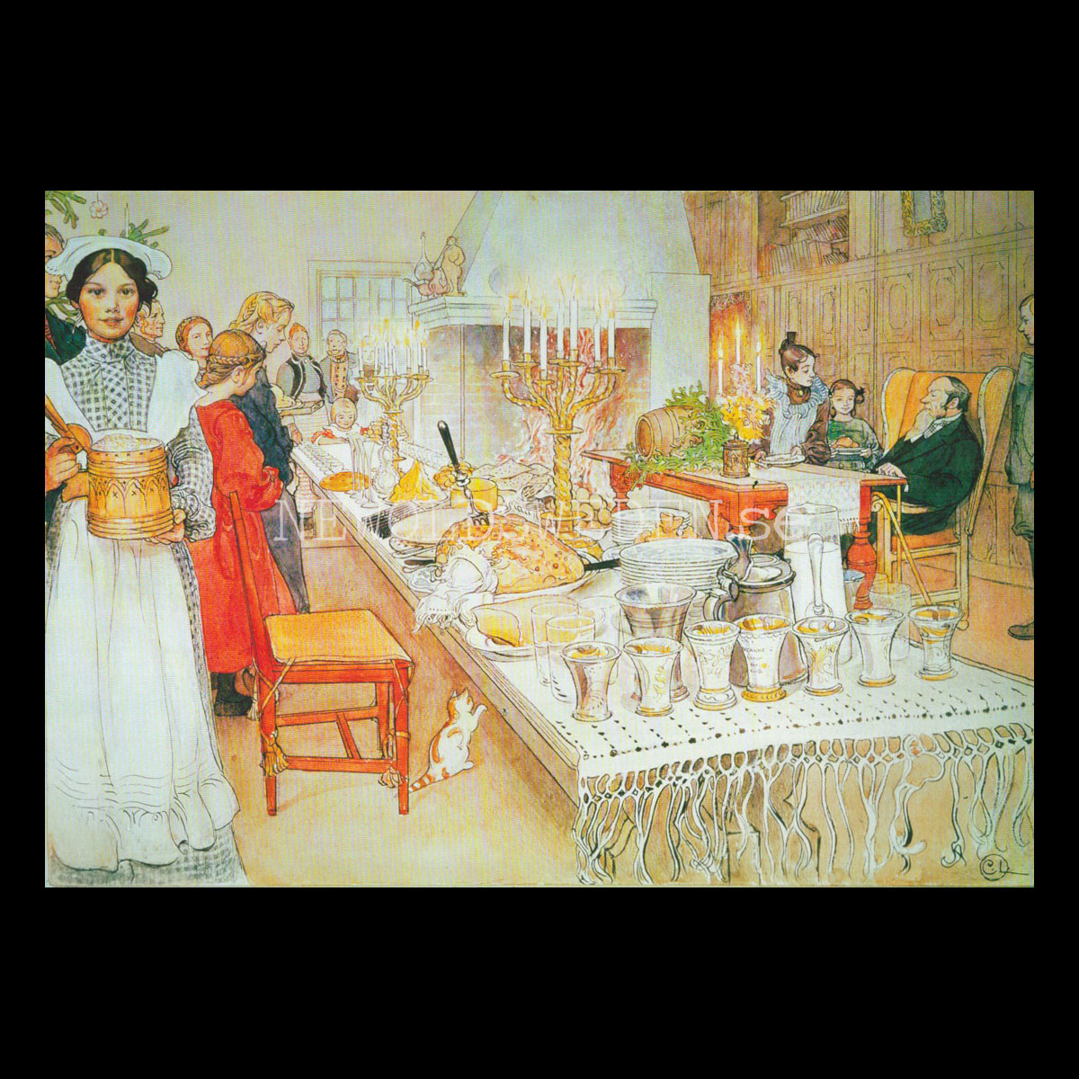 Carl Larsson 2020 - 230 x 310 mm - Väggkalender - 16