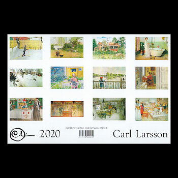 Carl Larsson 2020 - 230 x 310 mm - Väggkalender