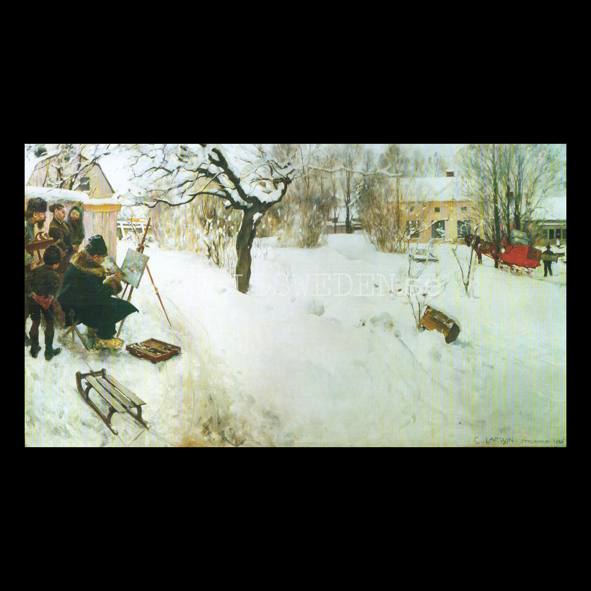 Carl Larsson 2020 - 230 x 310 mm - Väggkalender - 6