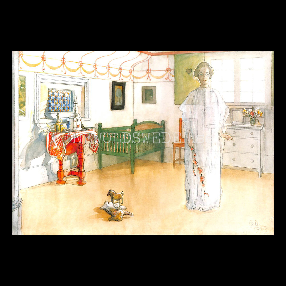 Carl Larsson 2019 - 230 x 310 mm - Väggkalender - 6