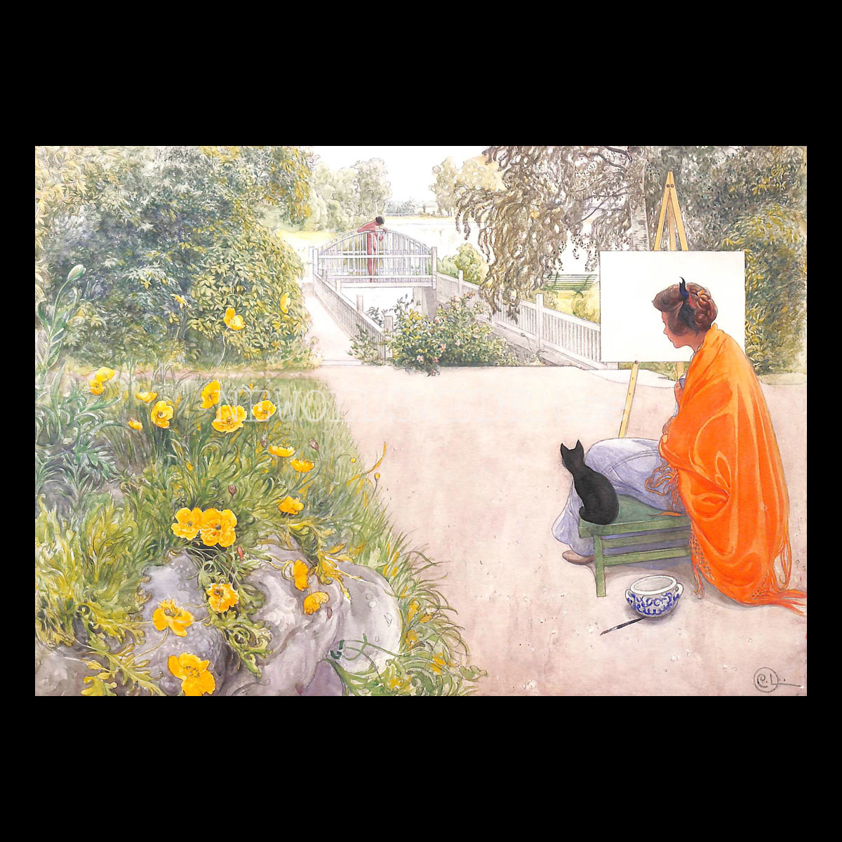 Carl Larsson 2019 - 230 x 310 mm - Väggkalender - 10