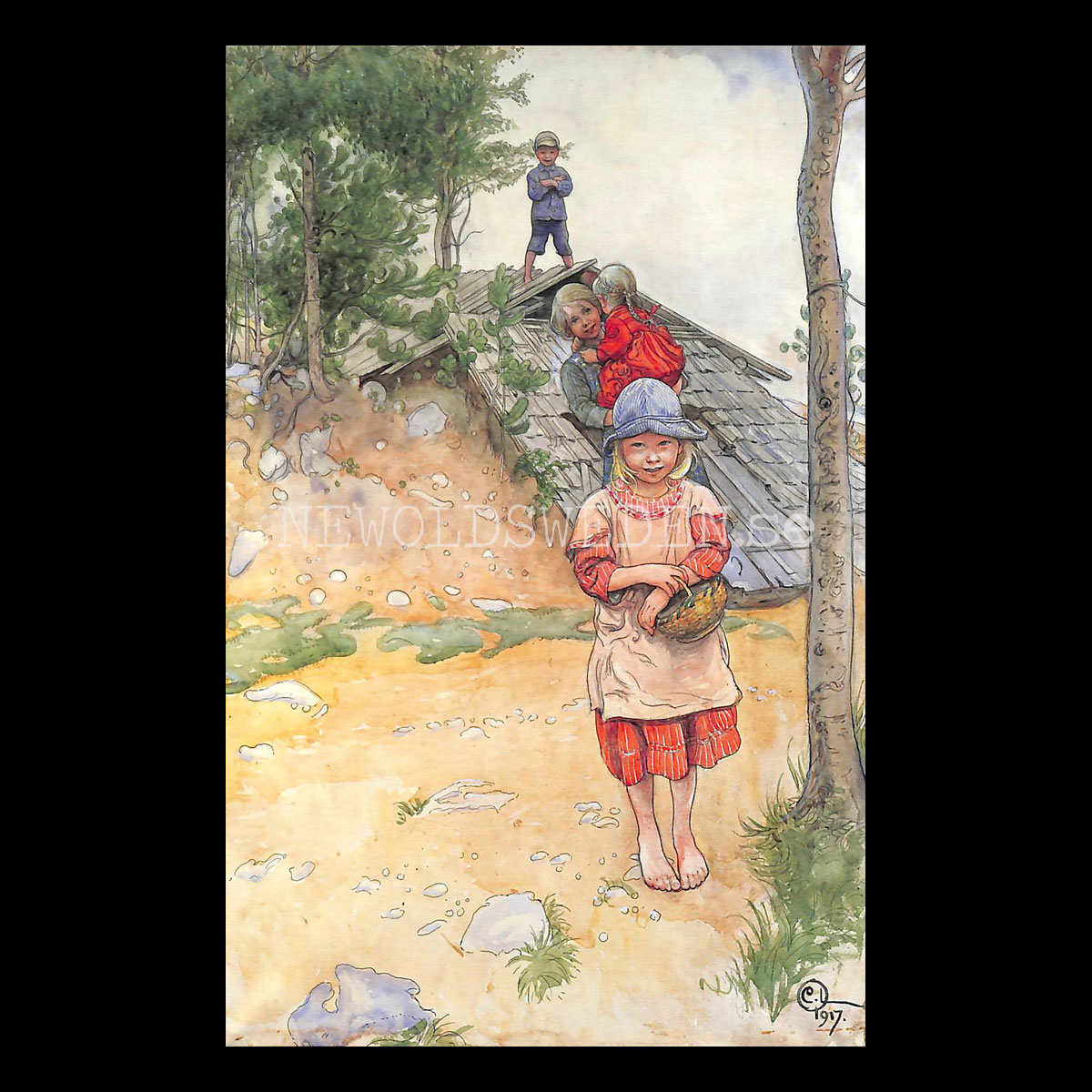 Carl Larsson 2019 - 230 x 310 mm - Väggkalender - 8