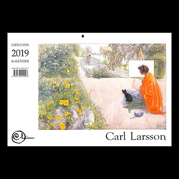 Carl Larsson 2019 - 230 x 310 mm - Väggkalender