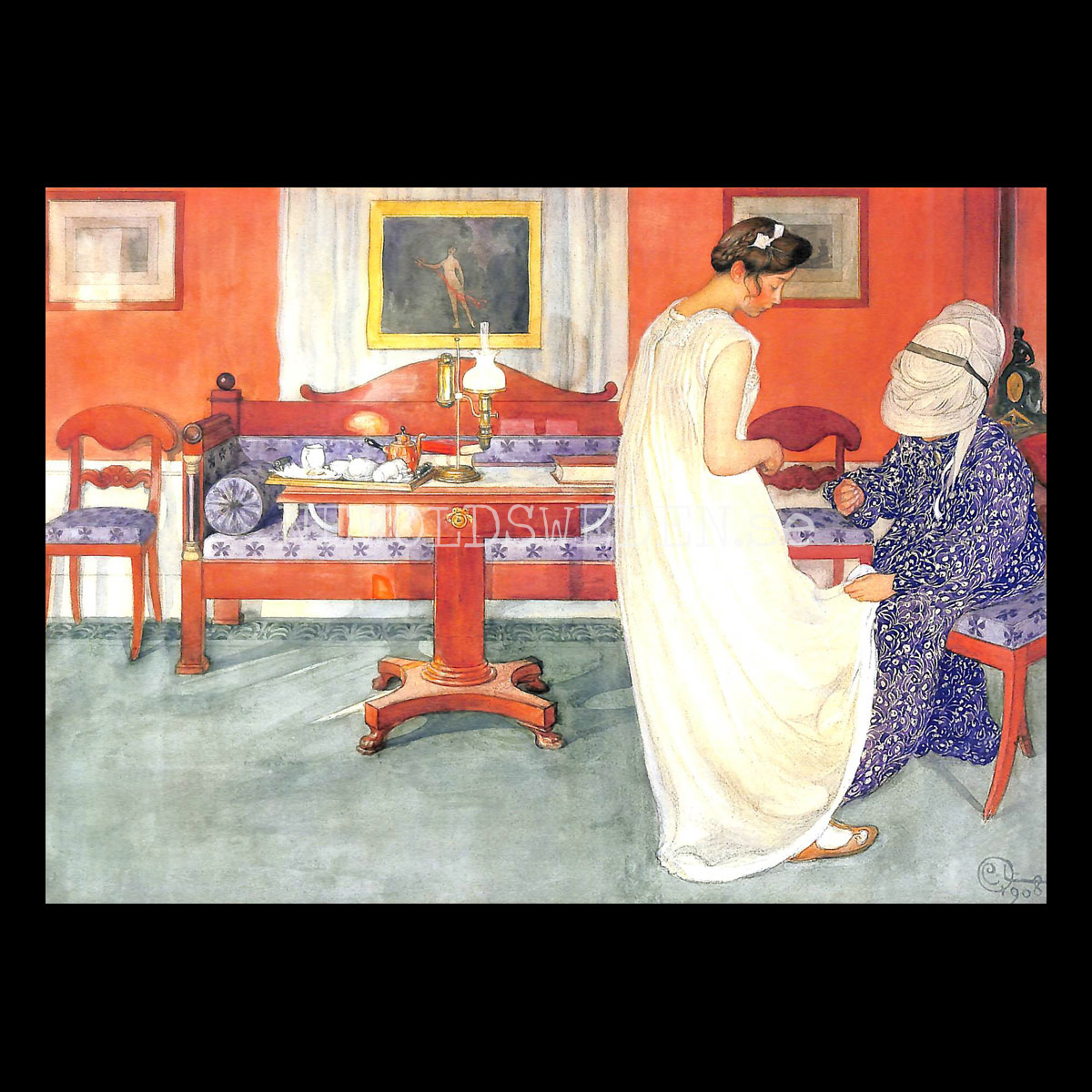 Carl Larsson 2019 - 230 x 310 mm - Väggkalender - 13