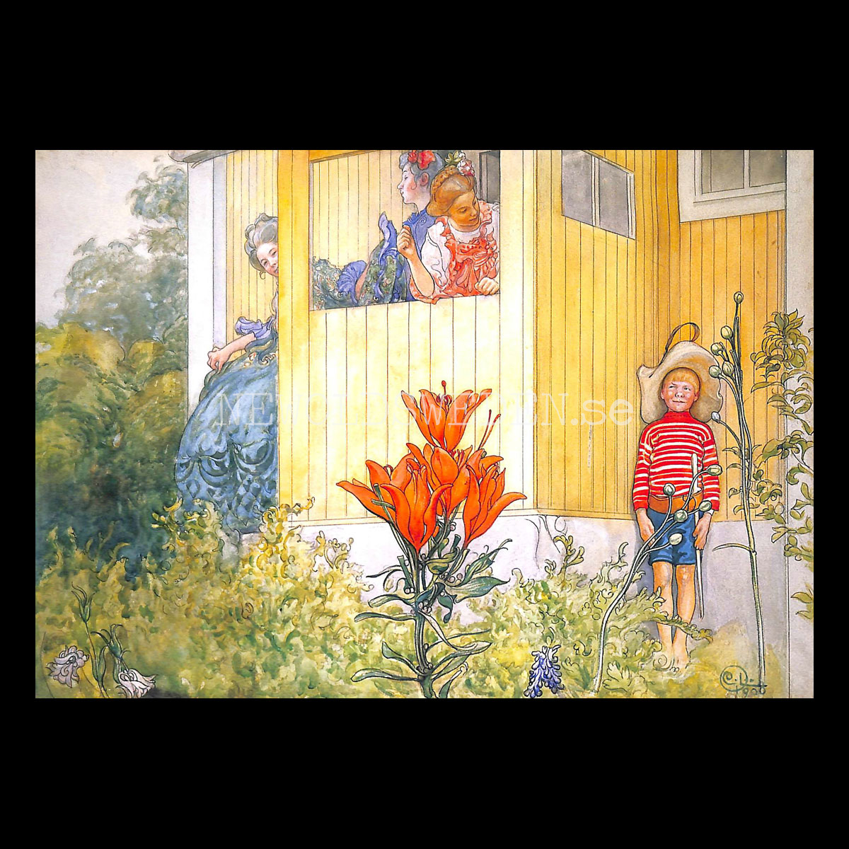 Carl Larsson 2018 - 230 x 310 mm - Väggkalender - 9