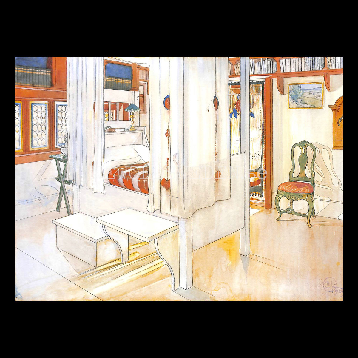 Carl Larsson 2018 - 230 x 310 mm - Väggkalender - 4
