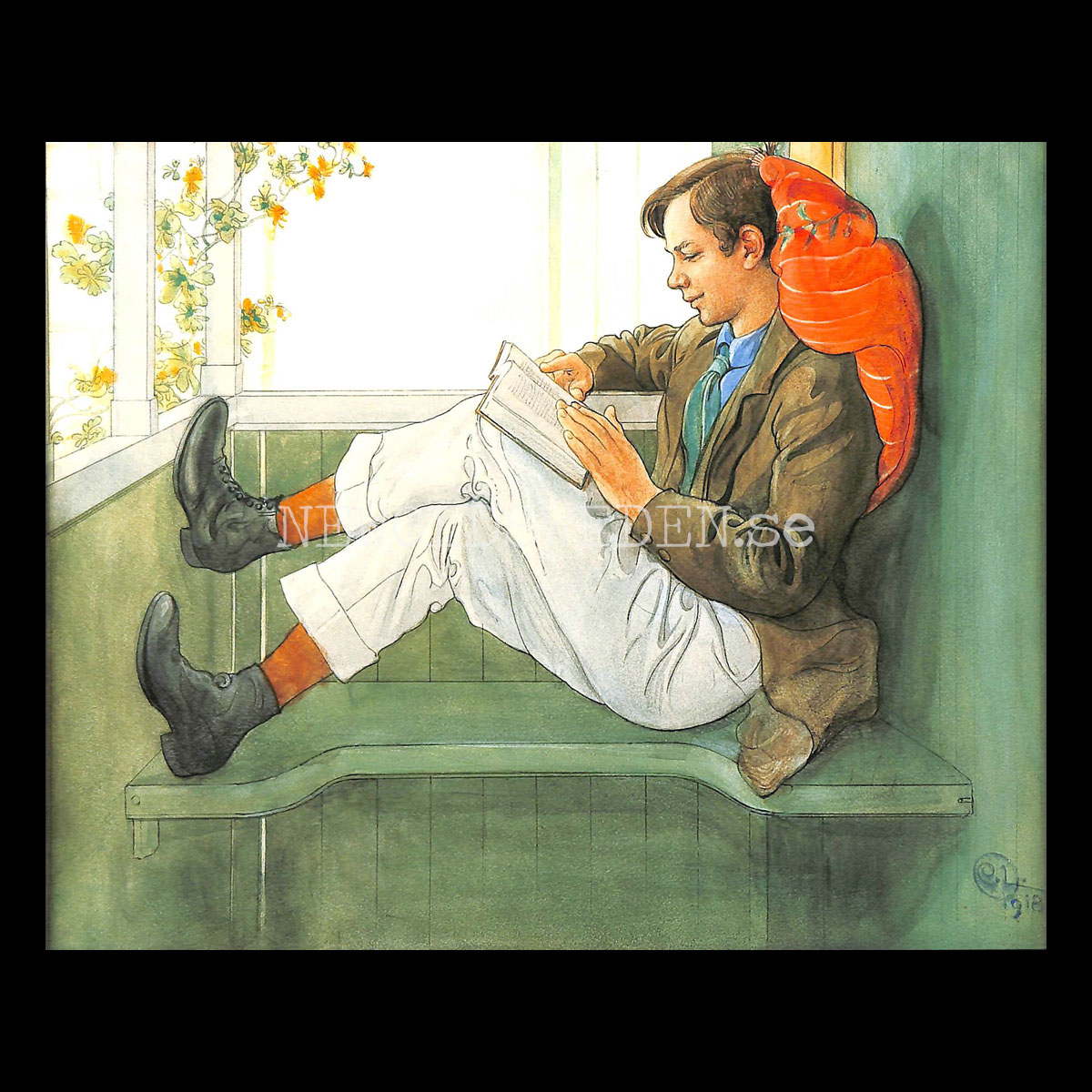 Carl Larsson 2018 - 230 x 310 mm - Väggkalender - 6