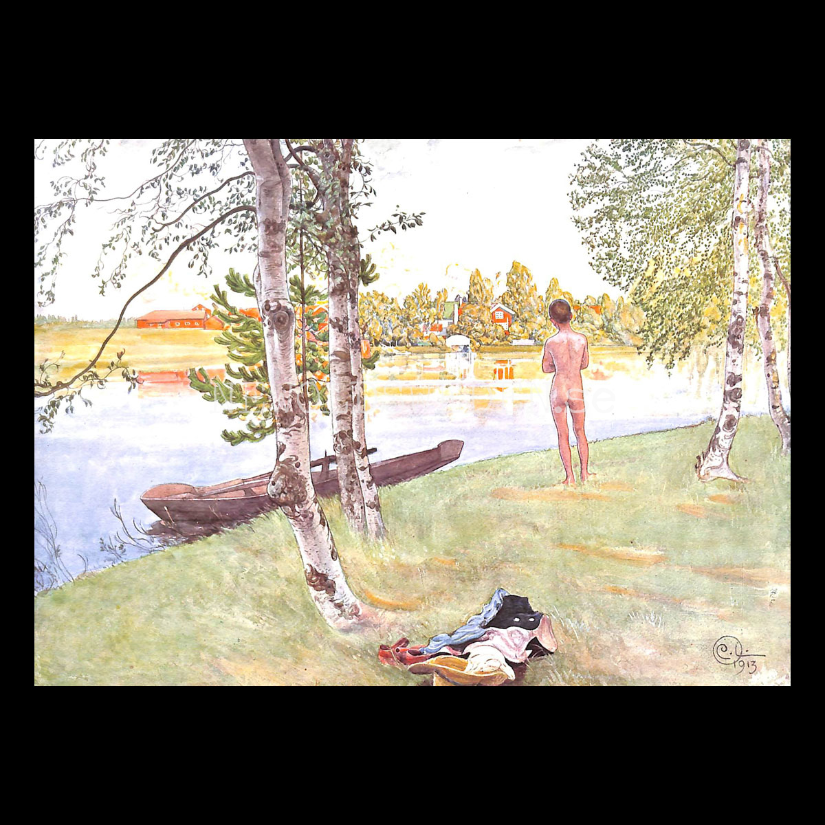 Carl Larsson 2016 - 230 x 310 mm - Väggkalender - 9