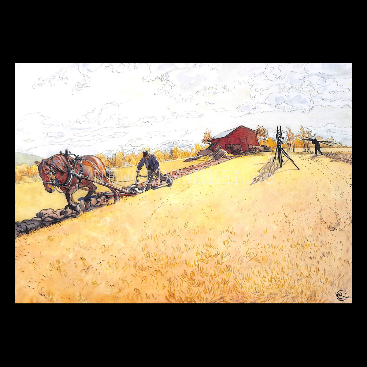 Carl Larsson 2016 - 230 x 310 mm - Väggkalender - 11