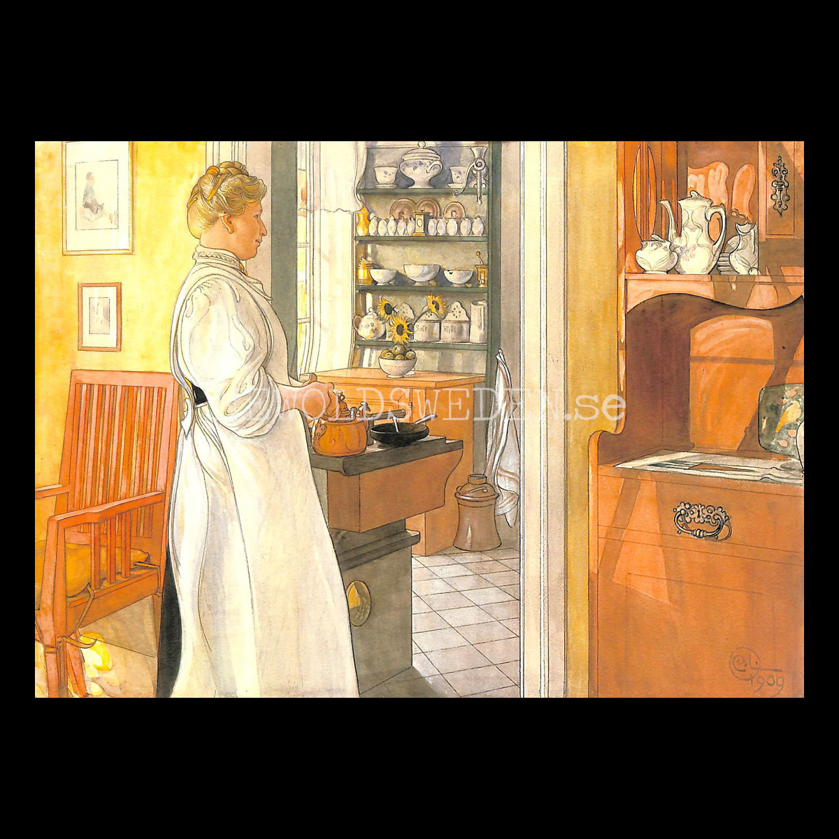 Carl Larsson 2016 - 230 x 310 mm - Väggkalender - 12
