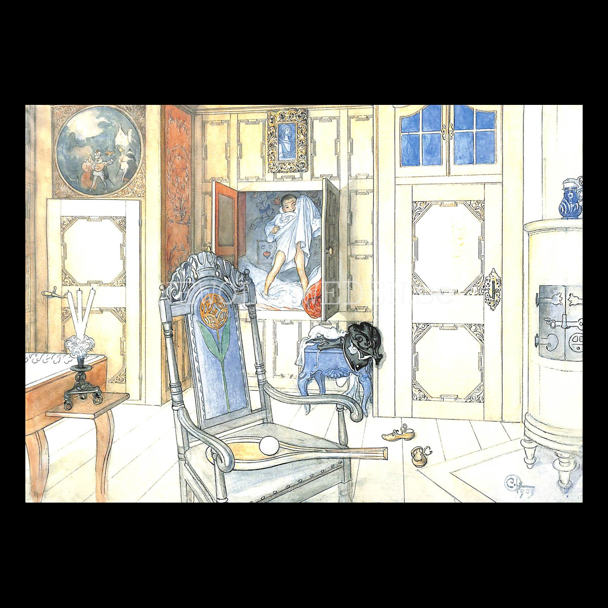 Carl Larsson 2016 - 230 x 310 mm - Väggkalender - 3