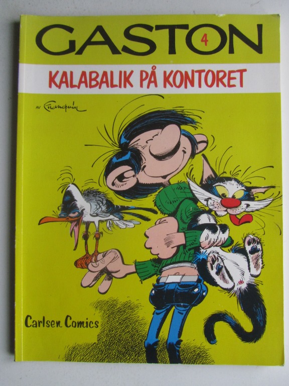 Gaston 04 Kalabalik på kontoret 3:e uppl.