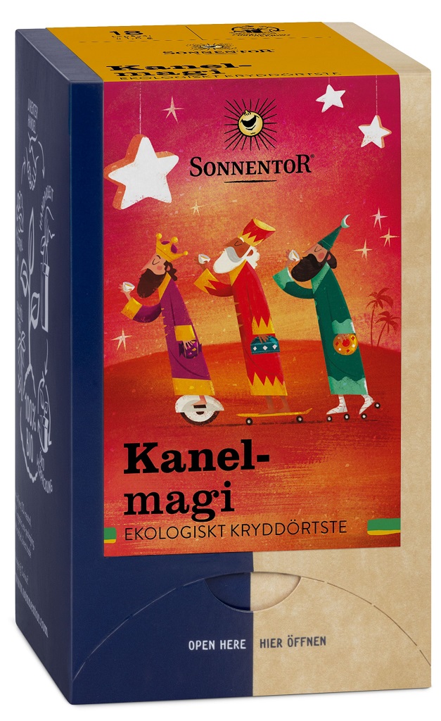 Sonnentor Te Kanelmagi 18 tepåsar EKO