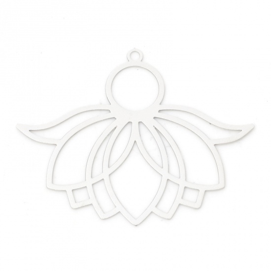 Berlock -  Lotus filigree , Silver