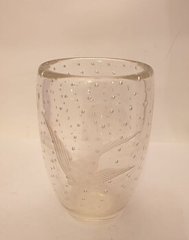 Johansfors Gunnar Grüno Håkansson glass vase 1930-40s