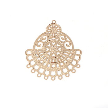 Charm - Filigree Chandelier Connector Gold