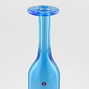 オイバ・トイッカ  数量限定！ 青色のボトル型の花瓶 Vase  31cm 1990年代 〈箱付き〉