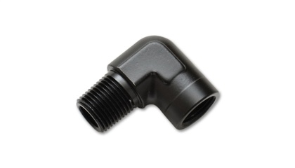 Vibrant 1/8″ NPT Hona till Hane 90 Grader Rör Adapter Anslutning