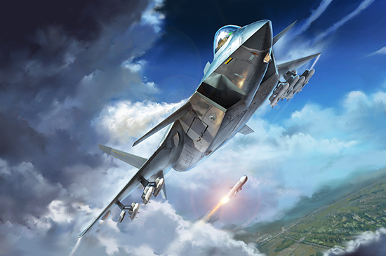 1/48 Chinese J-20 Mighty Dragon-Beast Mode