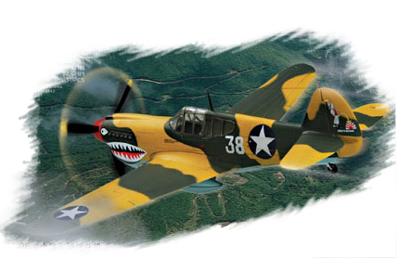 1/72 P-40E Kitty hawk