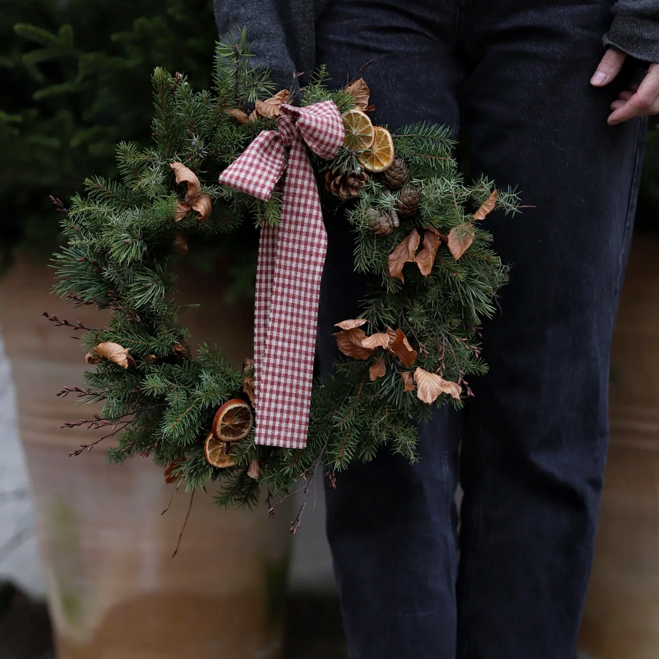 Genomförd: kurs 7/12 – adventskrans