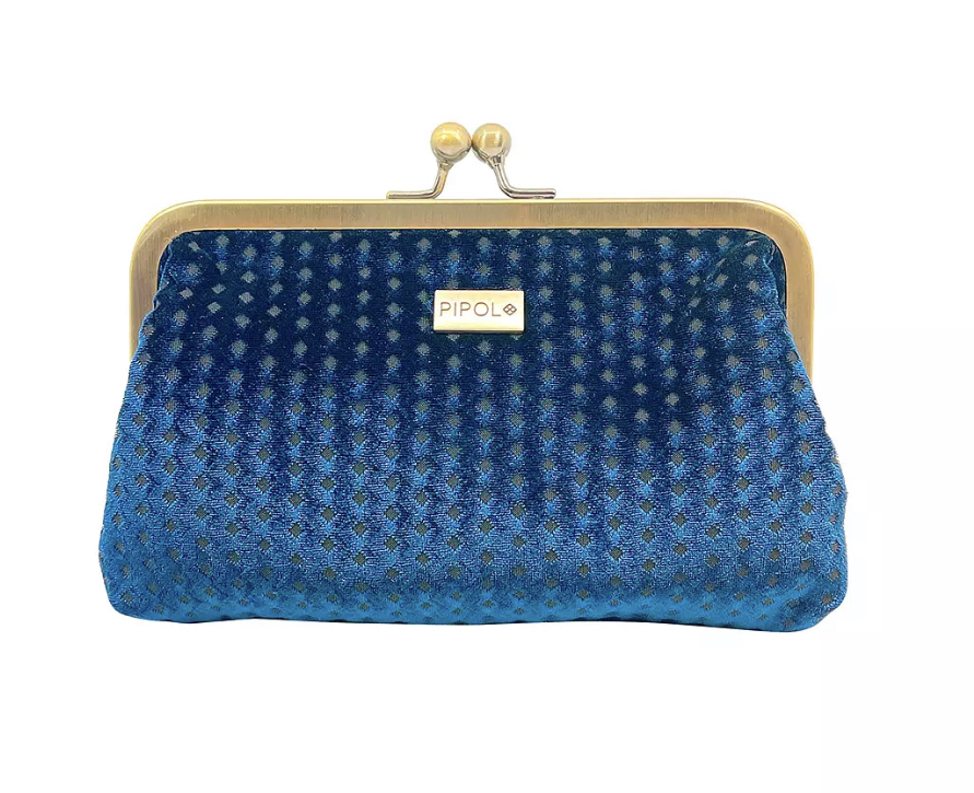 Ana Velvet Frame Blue 