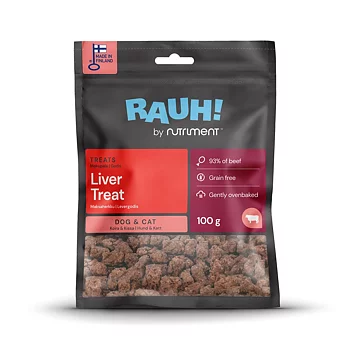 Rauh liver treat for dogs and cats